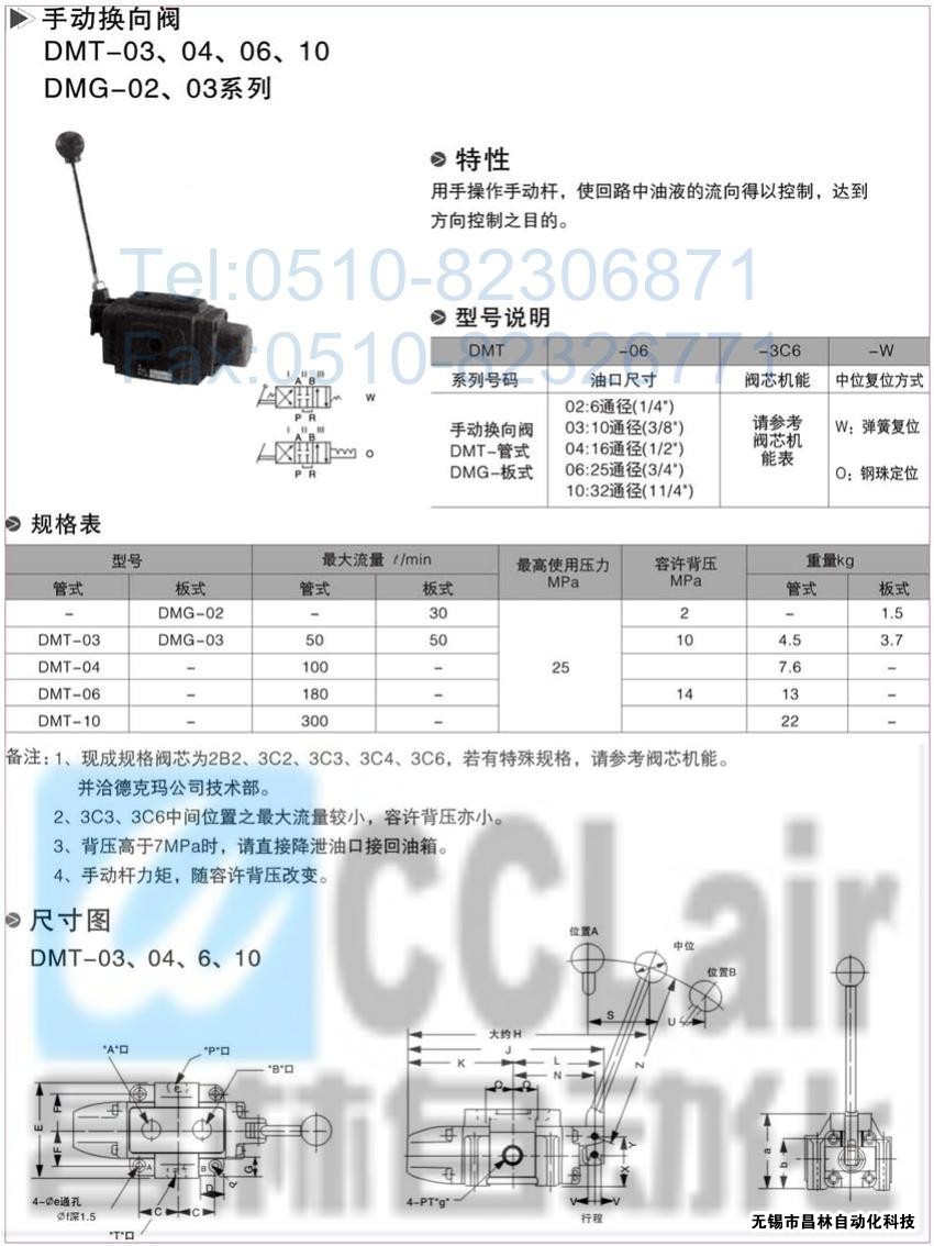 DMT-03-3D5-W，DMT-03-3D7-W，DMT-03-3D12-W，DMT-03-2D2-W，手動(dòng)換向閥,昌林手動(dòng)換向閥價(jià)格,手動(dòng)換向閥生產(chǎn)廠家,