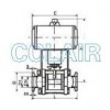 GUQ-10(KF)，GUQ-16(KF)，GUQ-25(KF)，GUQ-32(KF)，氣動高真空球閥