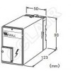 MAX-100/MAX-200, 最大負(fù)載5A 可更換元件避雷器